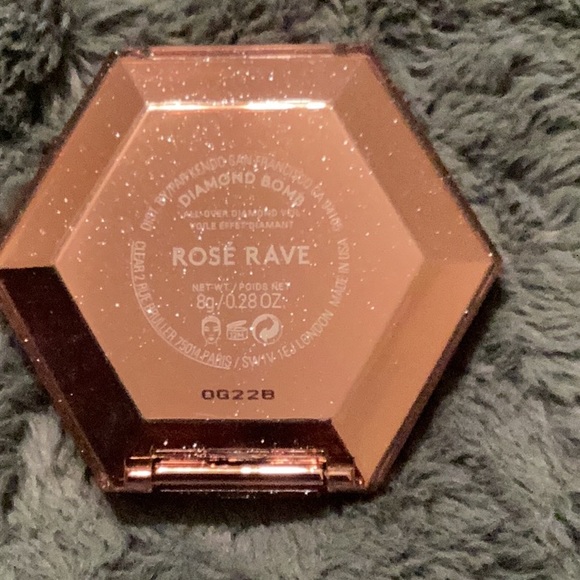 Fenty Rose Rave Diamond Bomb All-Over Diamond Veil - Picture 4 of 7